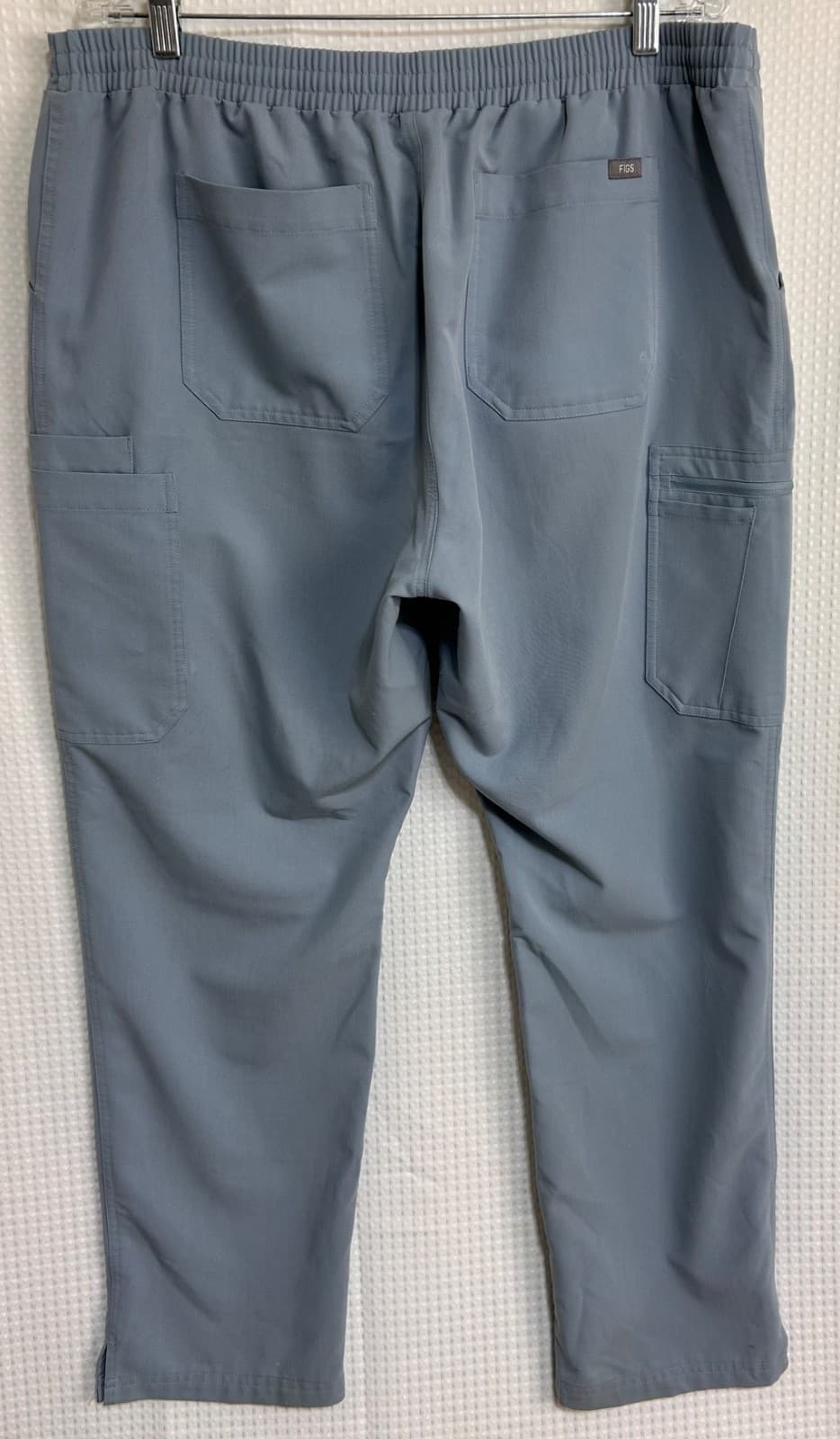 FIGS Yola Scrub Pants Women’s XL PO1425 Dusty Blue Technical Collection g - Thumbnail 4