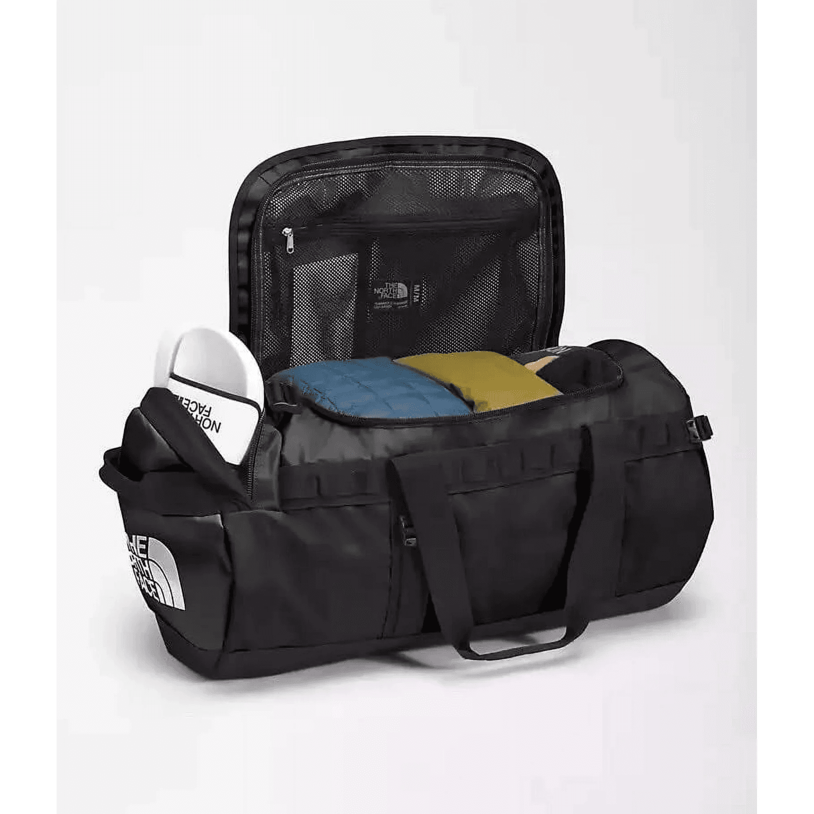 NWT $160 The North Face Golden State Duffel Bag Black 71L M Travel - Thumbnail 2
