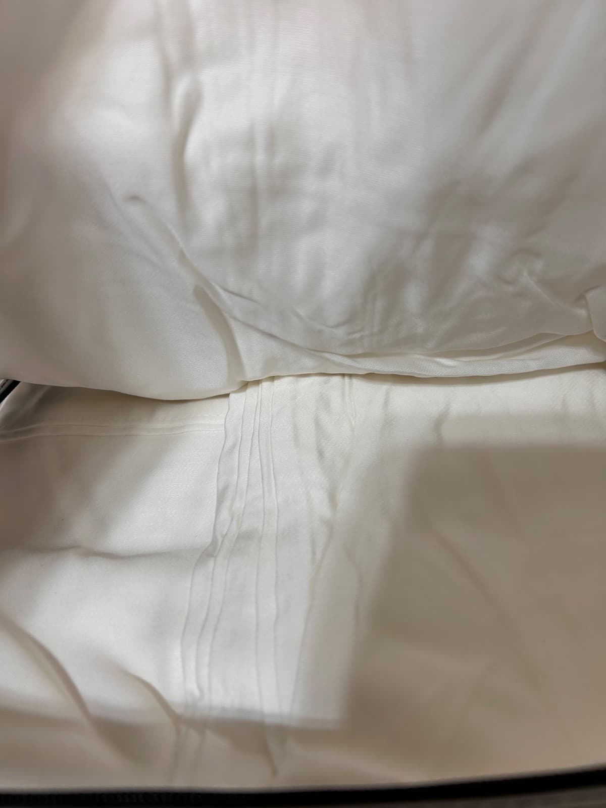 Eight Sleep Pod Sheet Set Cal King Size Pillow Case Sheet Cream White - Thumbnail 4