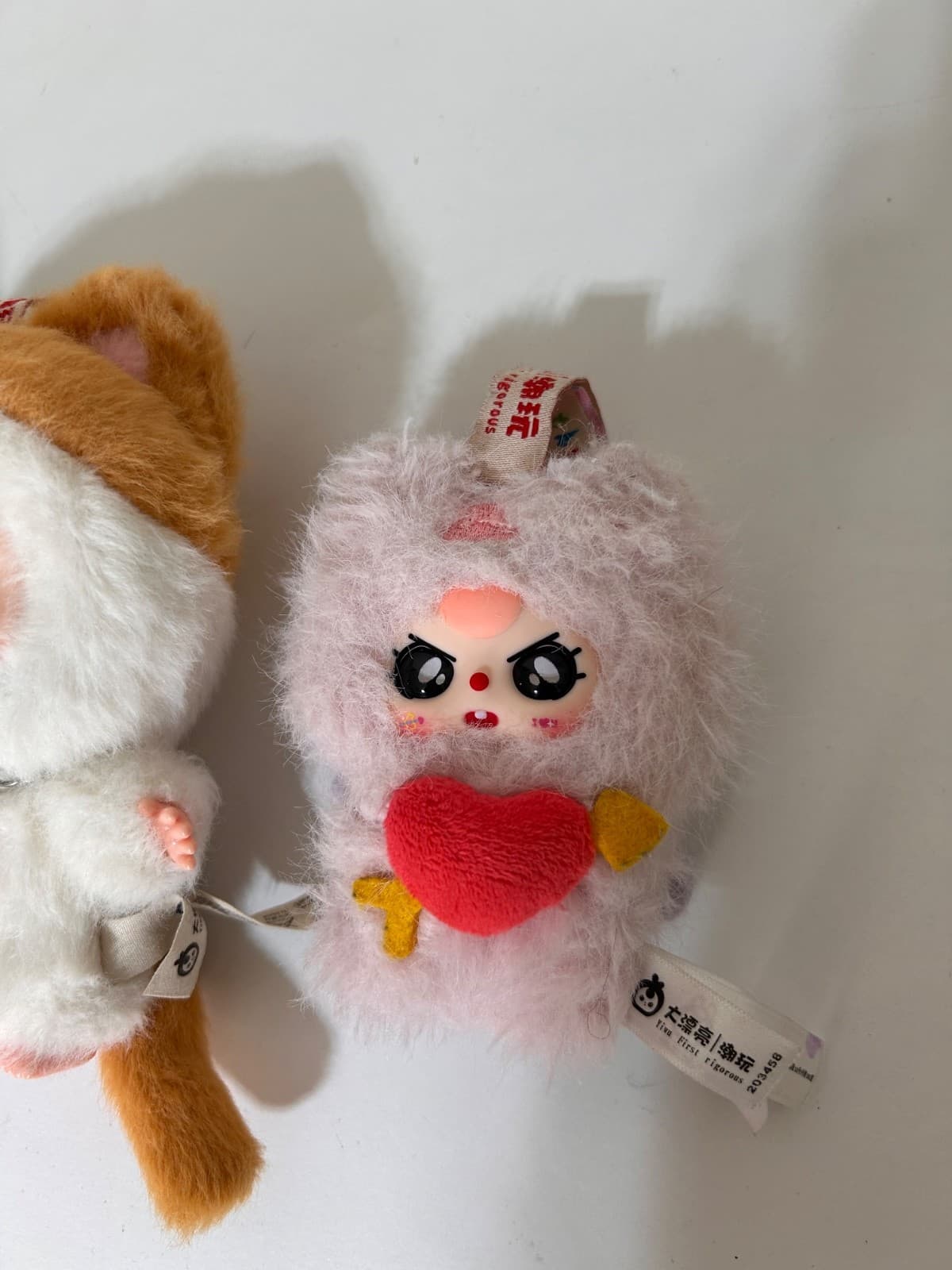 Baby Three Lot 3 Plush Pendant Bundle Professional Dreamer Calico Cat Cupid - Thumbnail 4