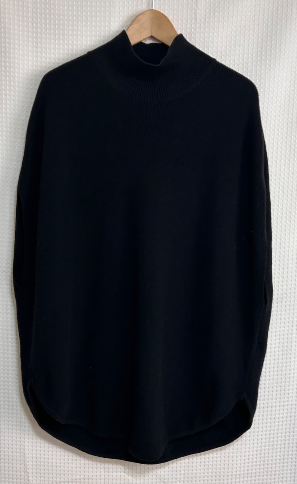 COS Women's Size M Oversized Wool Alpaca Sleeveless Sweater Mock Vest Poncho i - Thumbnail 8