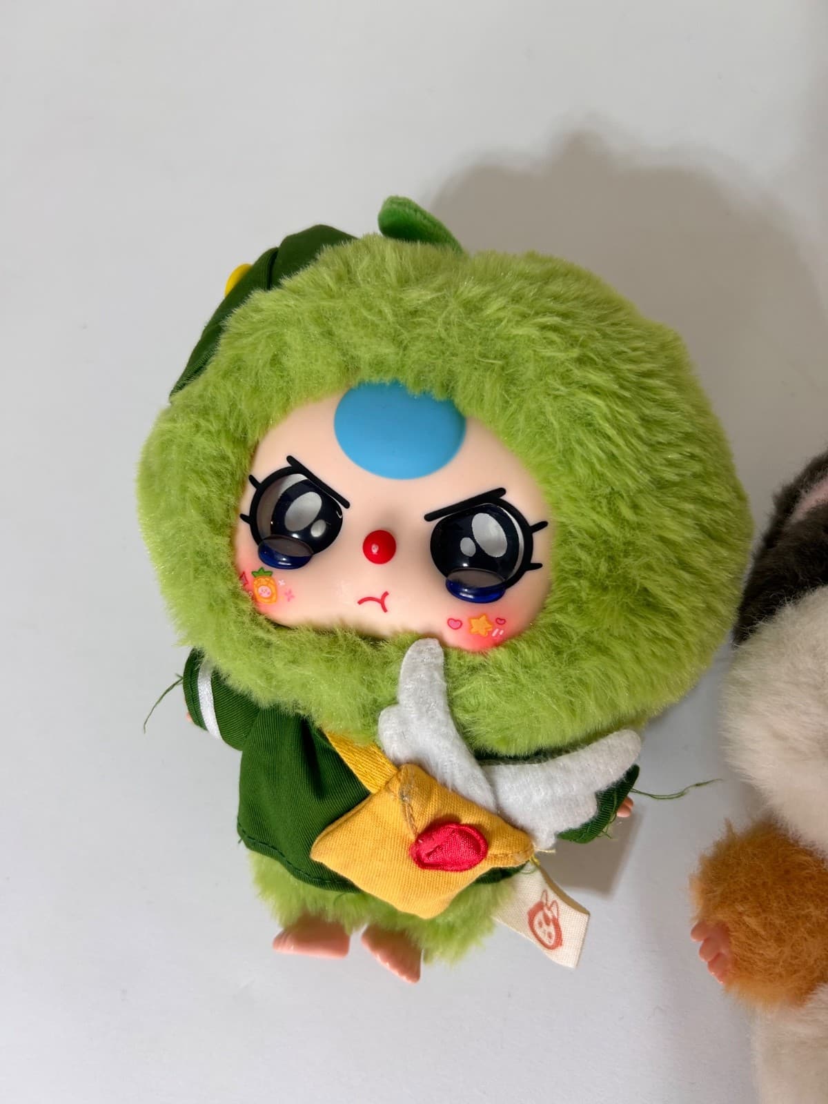 Baby Three Lot 3 Plush Pendant Bundle Professional Dreamer Calico Cat Cupid - Thumbnail 2