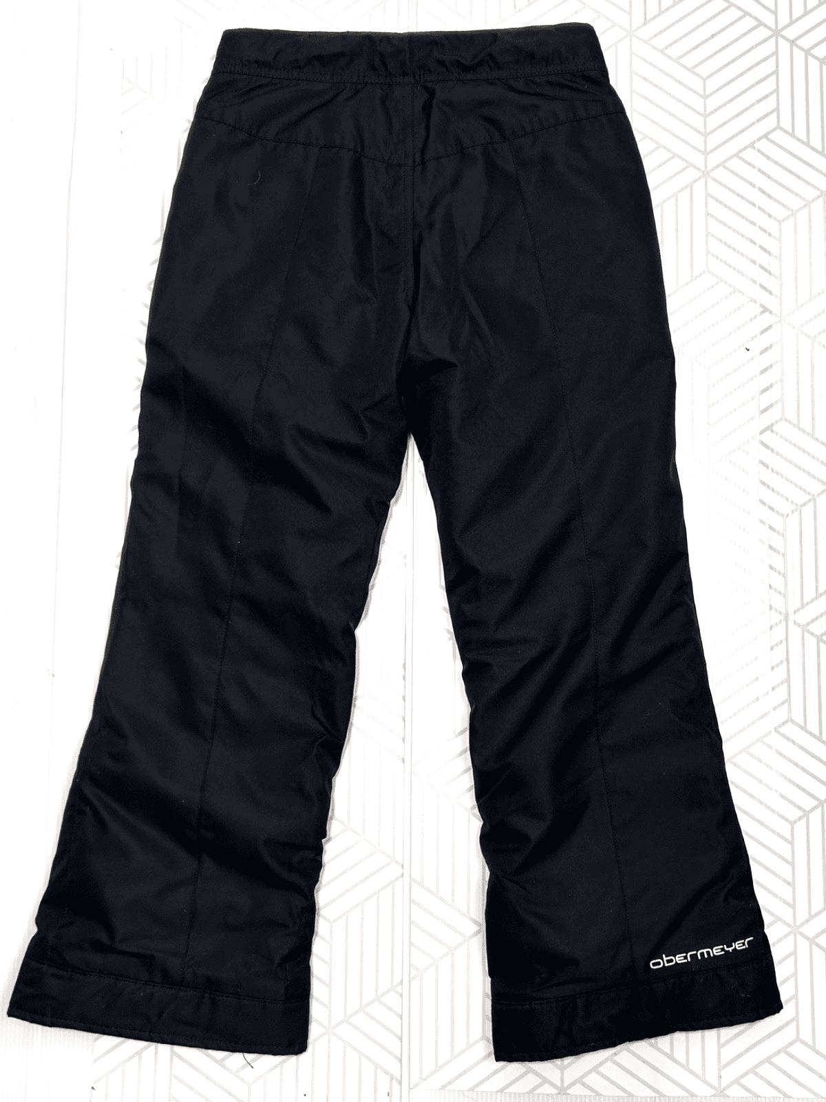 Obermeyer Kids Ski Snowboard Pants Black M 10–12 Waterproof Insulated Warm EWS c - Thumbnail 5