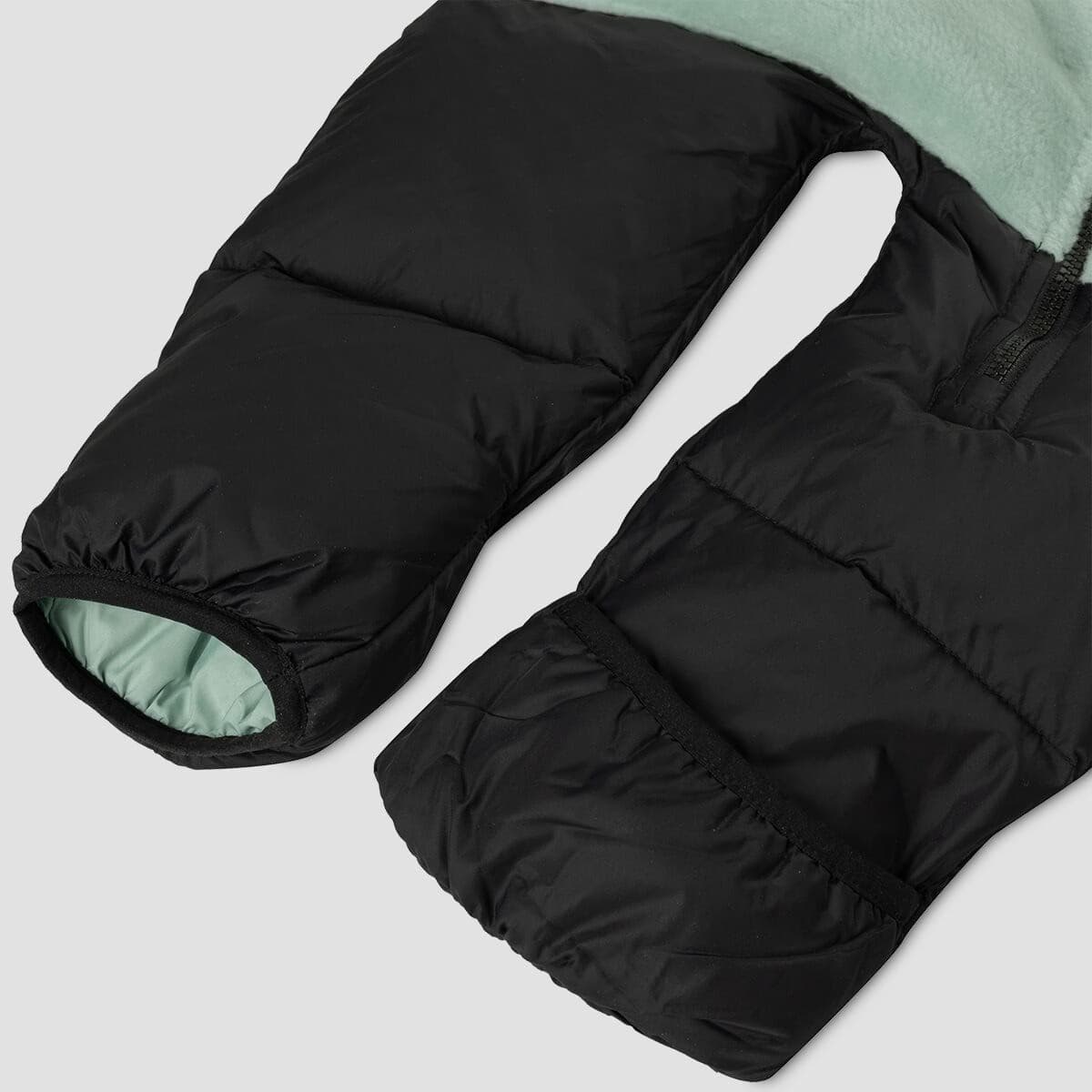 NWT $175 The North Face Baby 18 24 Mo Retro Nuptse One-piece 700 Down Snow Suit - Thumbnail 6