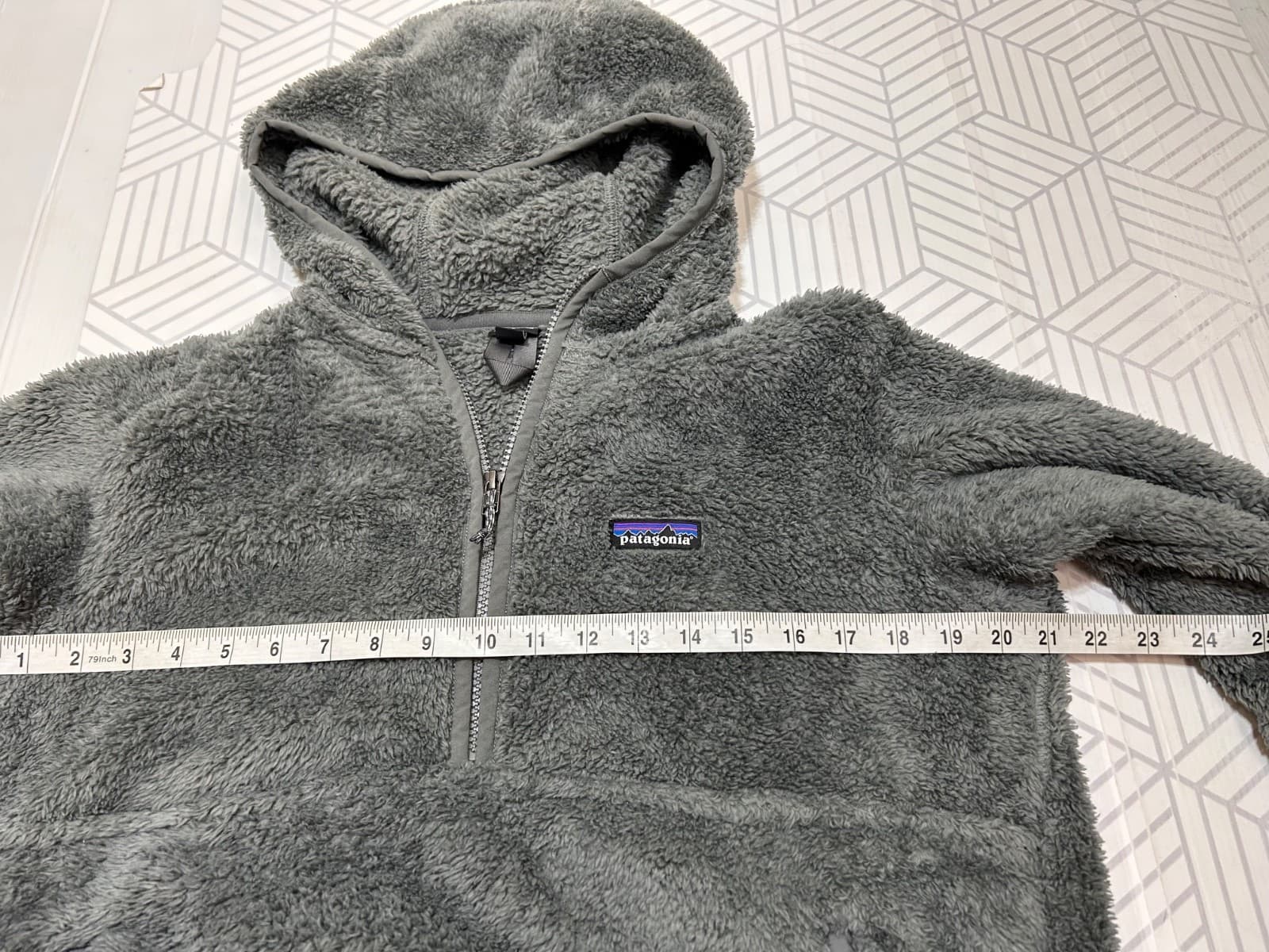 Patagonia 1/2 Zip Pullover Hoodie Womens size Small Los Gatos Gorpcore Hiking - Thumbnail 9