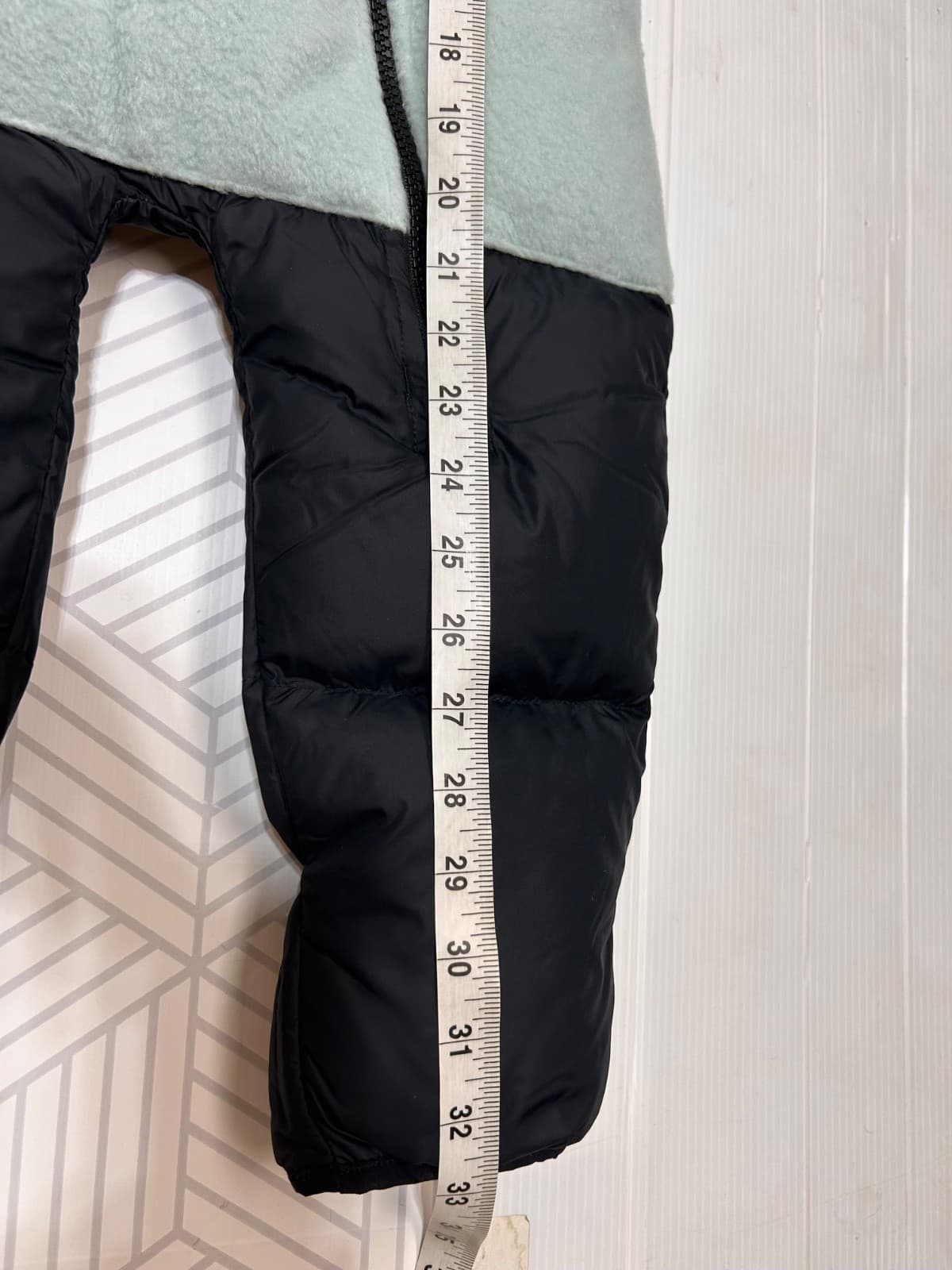 NWT $175 The North Face Baby 18 24 Mo Retro Nuptse One-piece 700 Down Snow Suit - Thumbnail 7