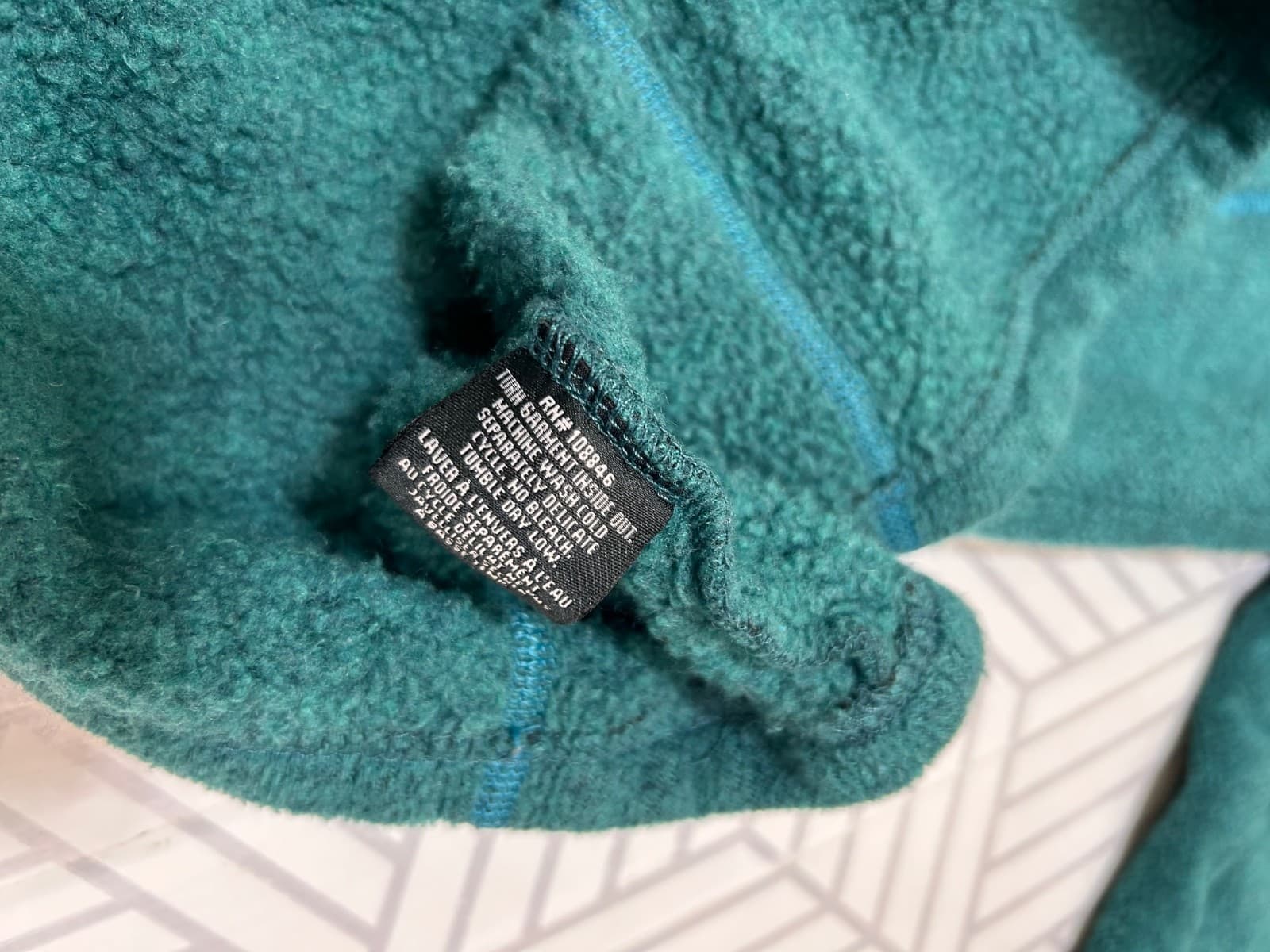 Kuhl Jacket Alfpaca Fleece 1/2 Teal Jacket Women's S XS Pullover Sweater Soft v - Thumbnail 9