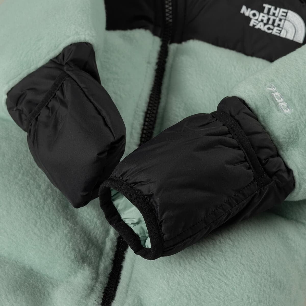 NWT $175 The North Face Baby 12-18 Mo Retro Nuptse One-piece 700 Down Snow Suit - Thumbnail 6