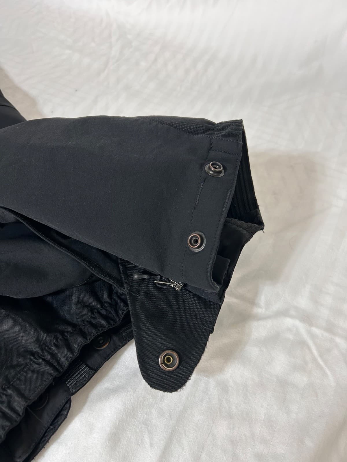 Vintage Patagonia Men’s size 32 Fleece Lined Black Ski Pant Suspenders Bib 84135 - Thumbnail 12