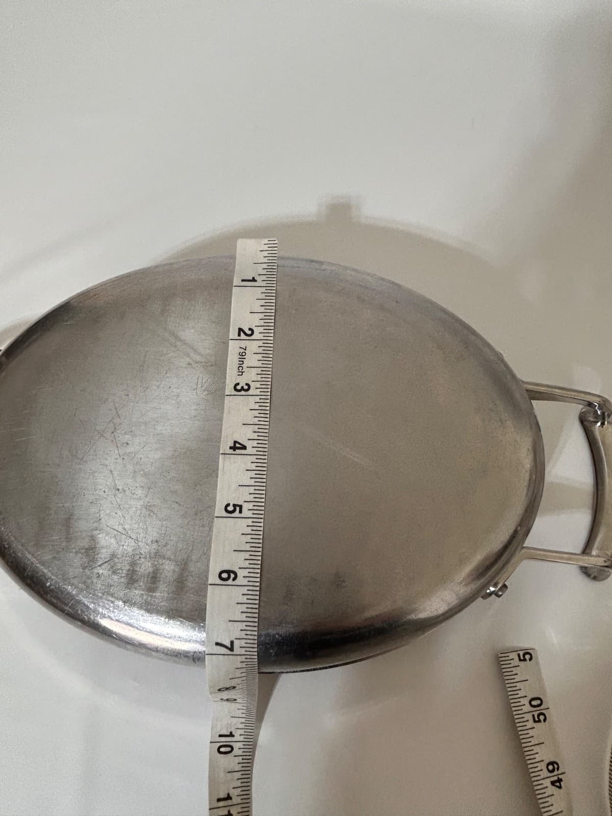 Commercial Vollrath Stainless Steel Oval Au Gratin Display Pan Miramar 49420 - Thumbnail 5