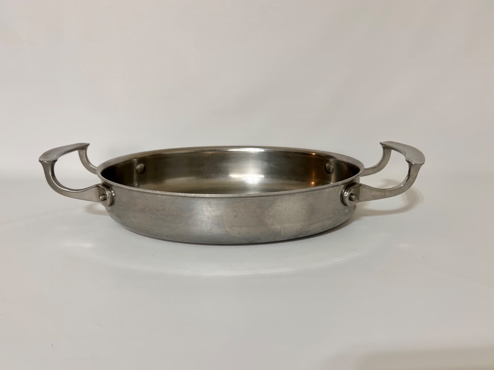 Commercial Vollrath Stainless Steel Oval Au Gratin Display Pan Miramar 49420 - Thumbnail 11