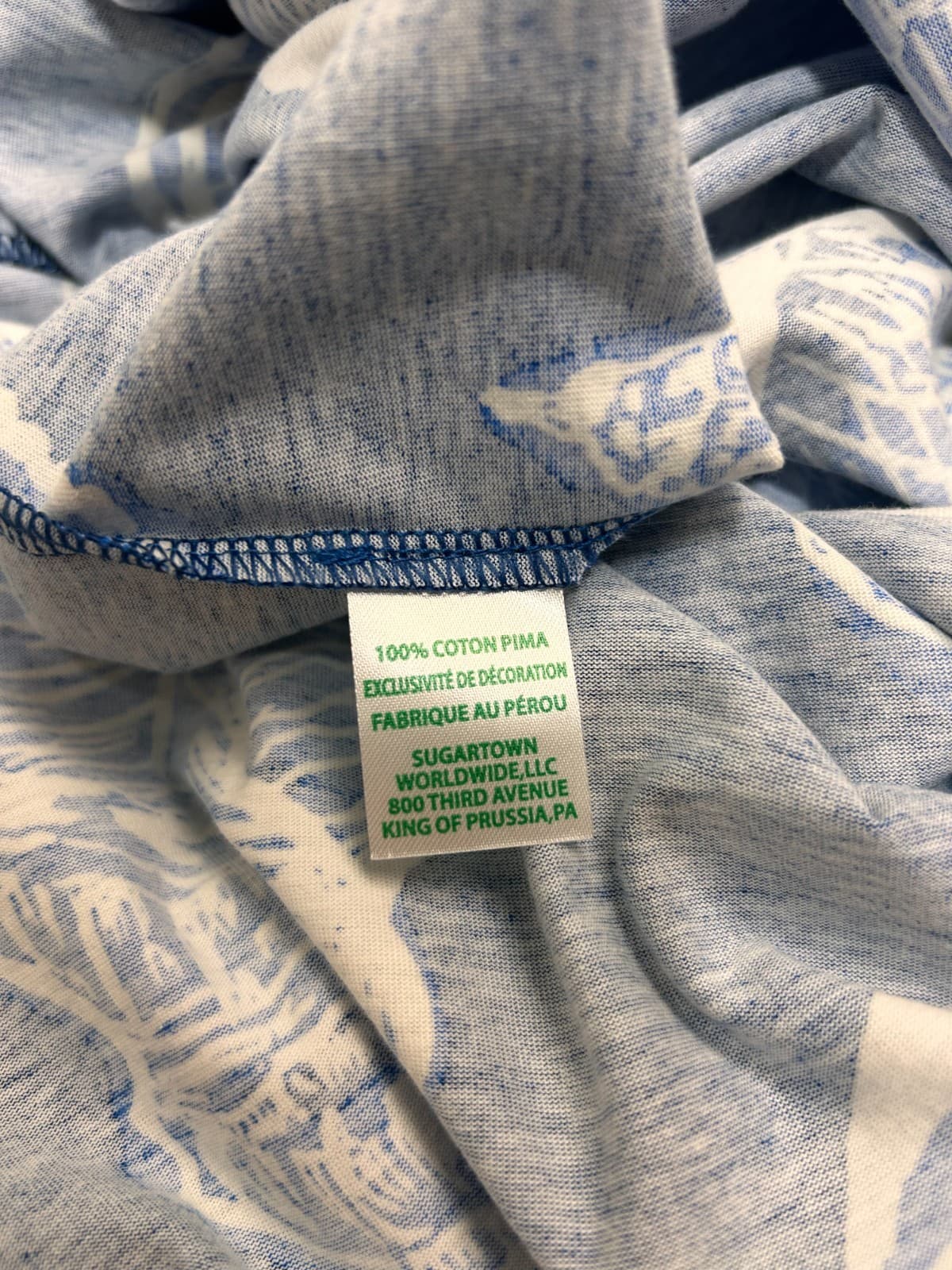 Lilly Pulitzer Size XL SYDNEE Maxi Long Cotton Dress Shell Of A Good Time Blue g - Thumbnail 4