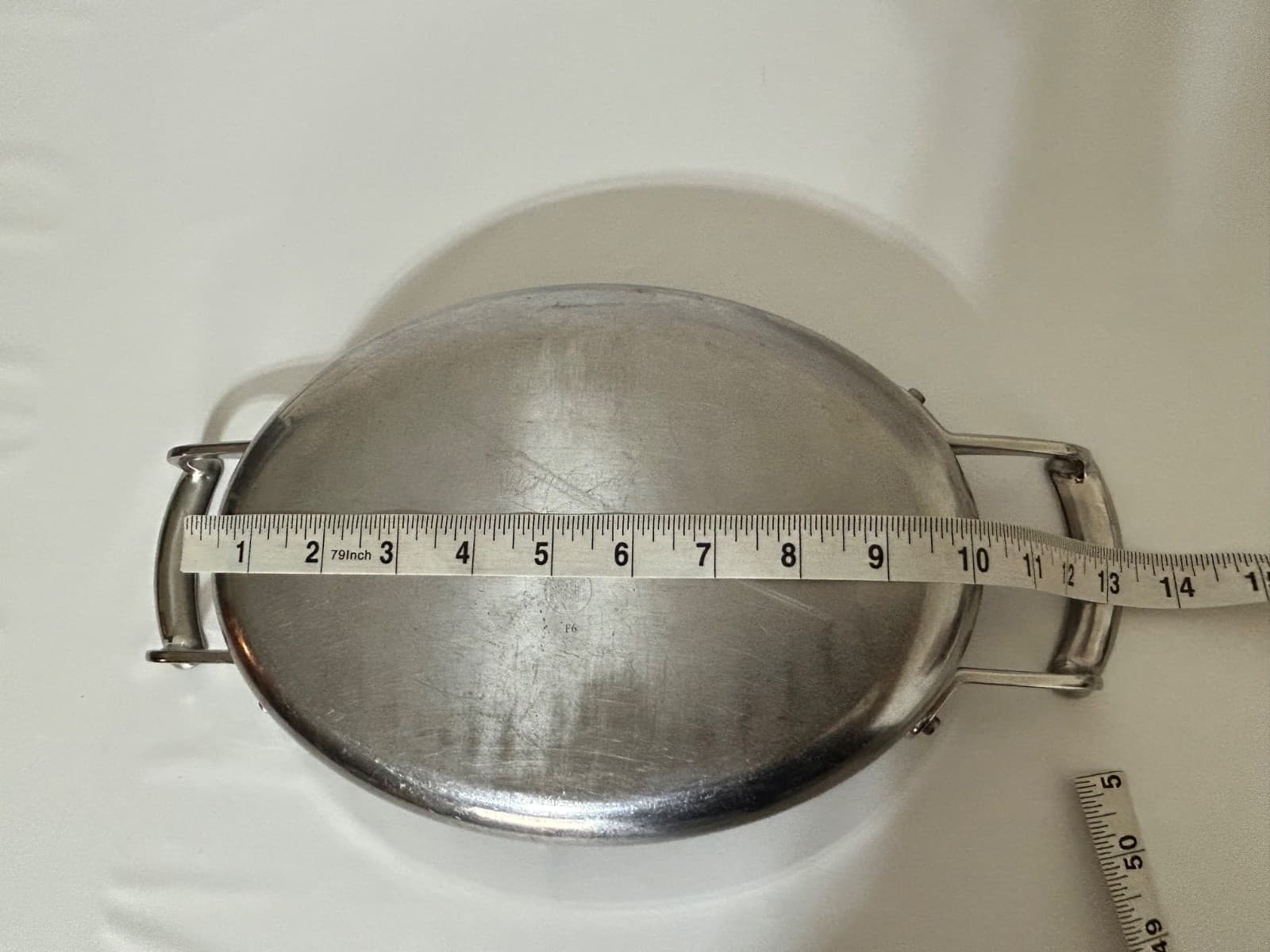 Commercial Vollrath Stainless Steel Oval Au Gratin Display Pan Miramar 49420 - Thumbnail 6