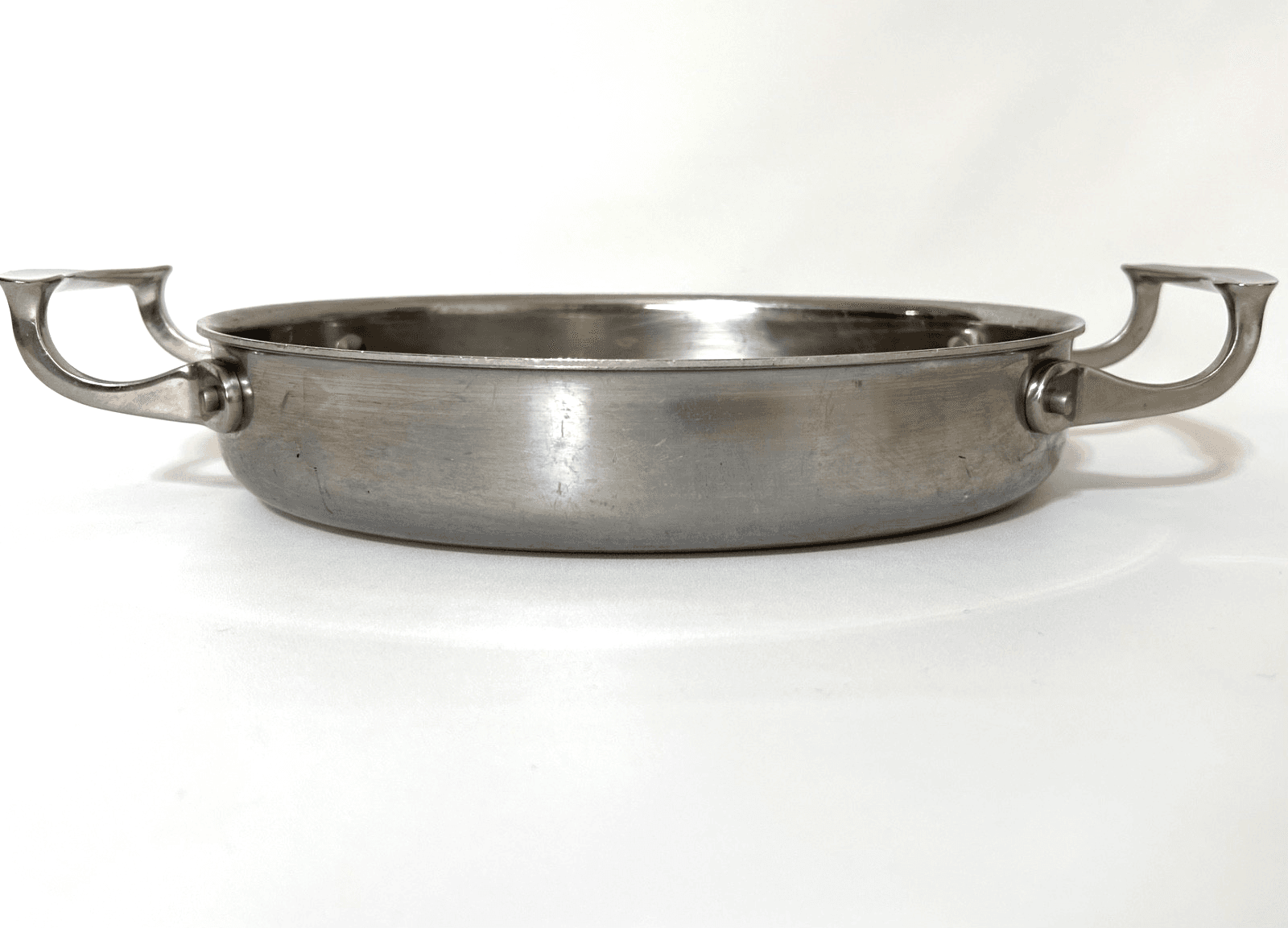 Commercial Vollrath Stainless Steel Oval Au Gratin Display Pan Miramar 49420 - Thumbnail 4