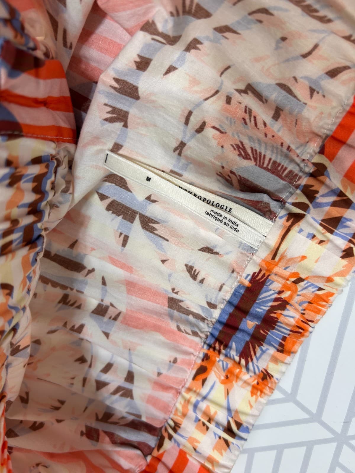 $138 ANTHROPOLOGIE Striped Long Flowy A-Line Skirt Festival Summer i. - Thumbnail 9