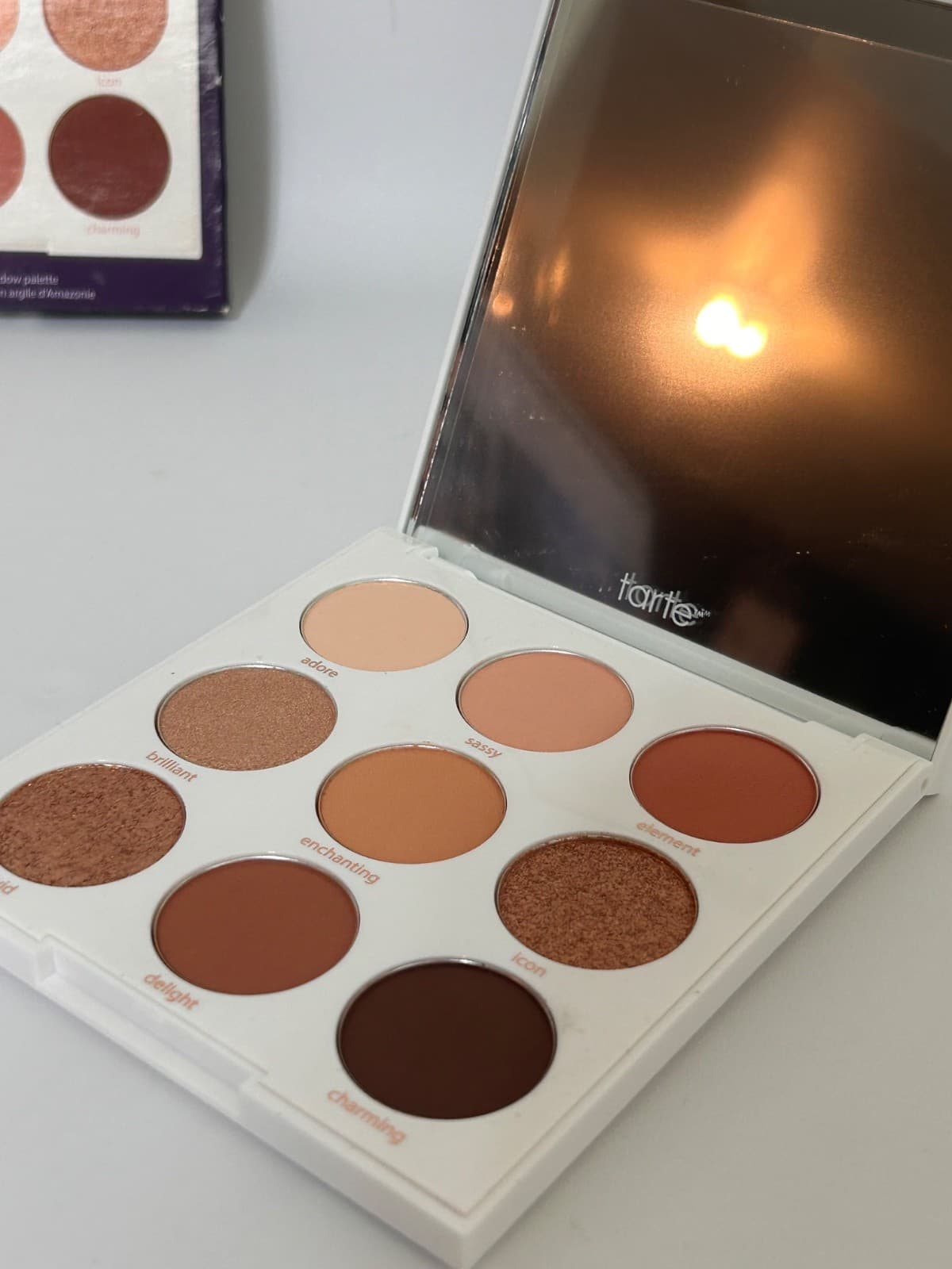 NEW TARTE Sunrise Amazonian Clay Eyeshadow Palette Gorgeous Colors Neutral - Thumbnail 5