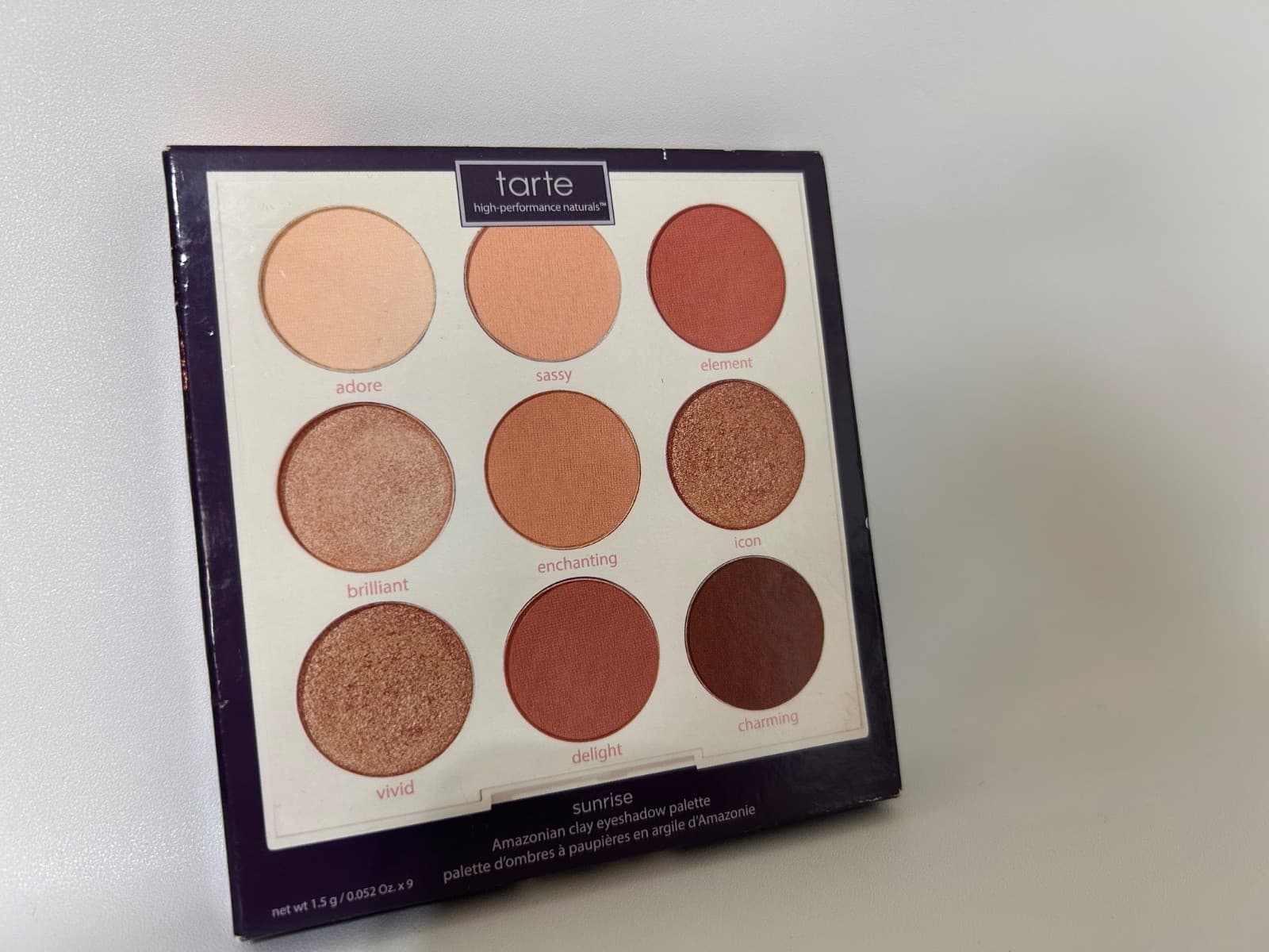 NEW TARTE Sunrise Amazonian Clay Eyeshadow Palette Gorgeous Colors Neutral - Thumbnail 2
