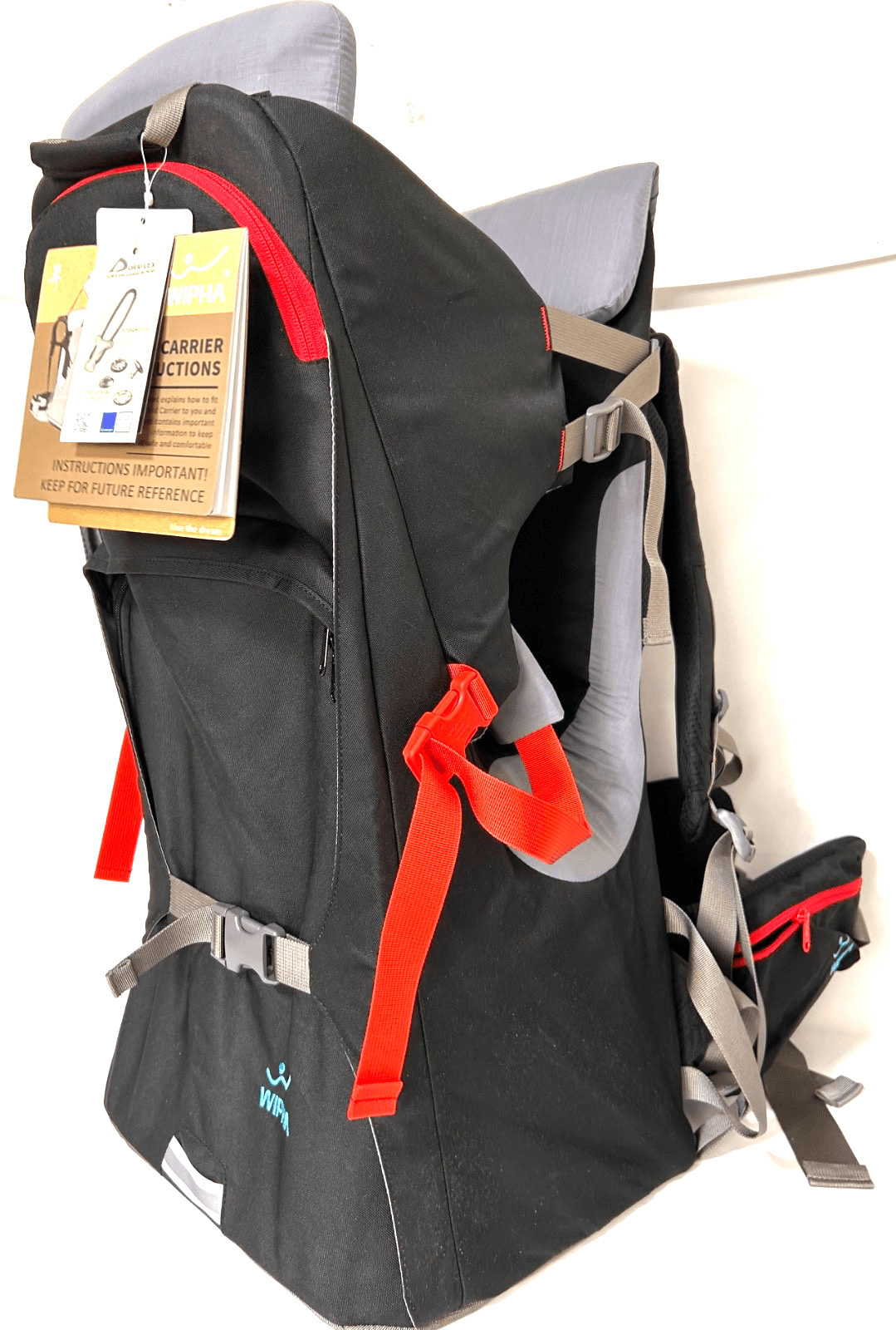 $189 WIPHA Baby Backpack Carrier Ergonomic Child Carrier HikingSun Canopy Folds - Thumbnail 2