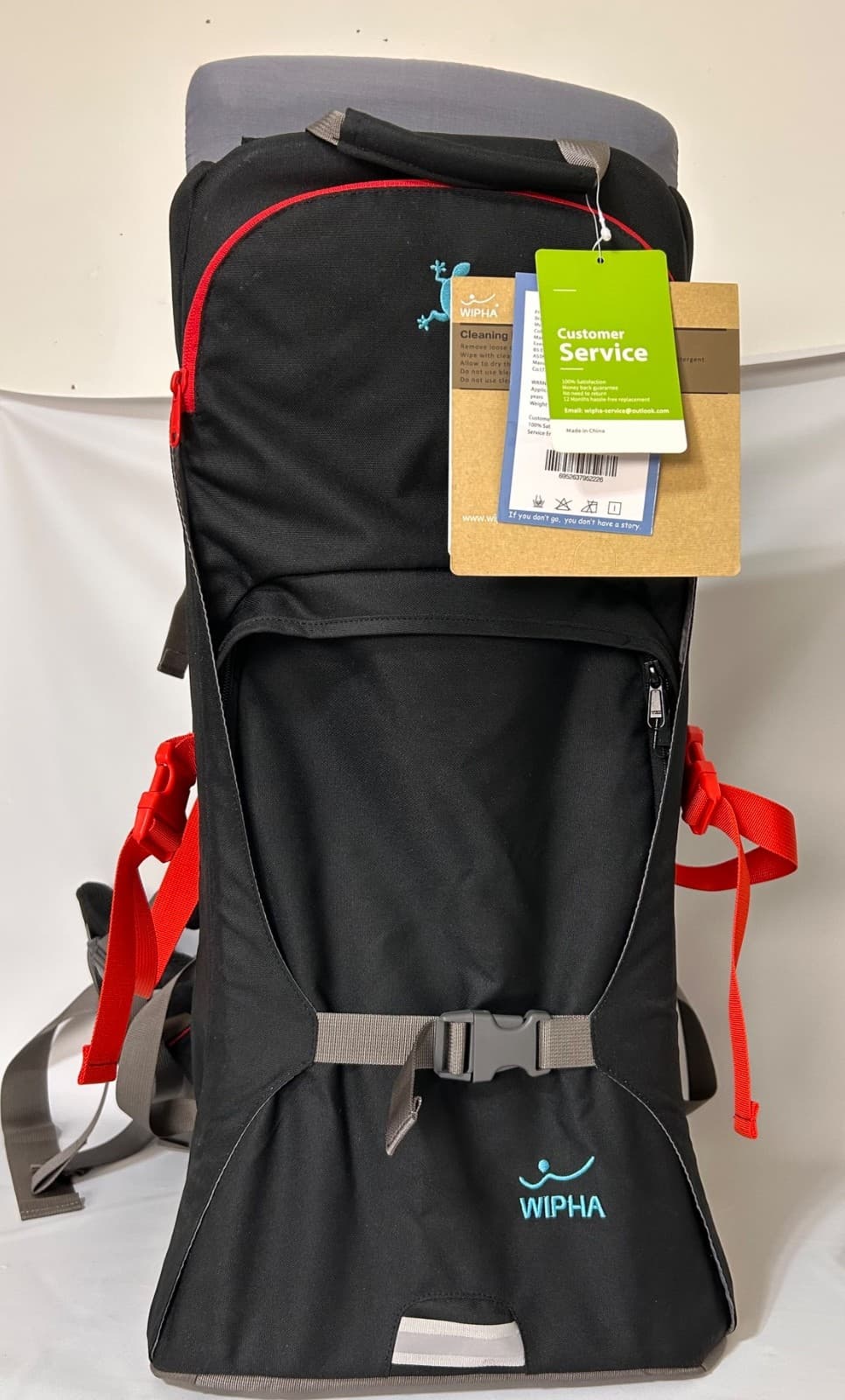 $189 WIPHA Baby Backpack Carrier Ergonomic Child Carrier HikingSun Canopy Folds - Thumbnail 7