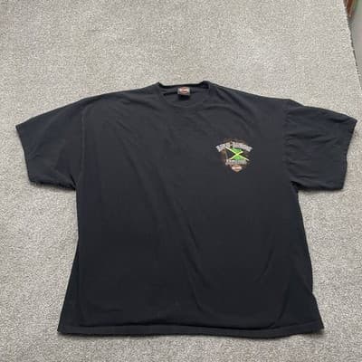 Harley-Davidson Shirt Mens Extra Large Jamaica Motorcycle Biker Graphic Tee