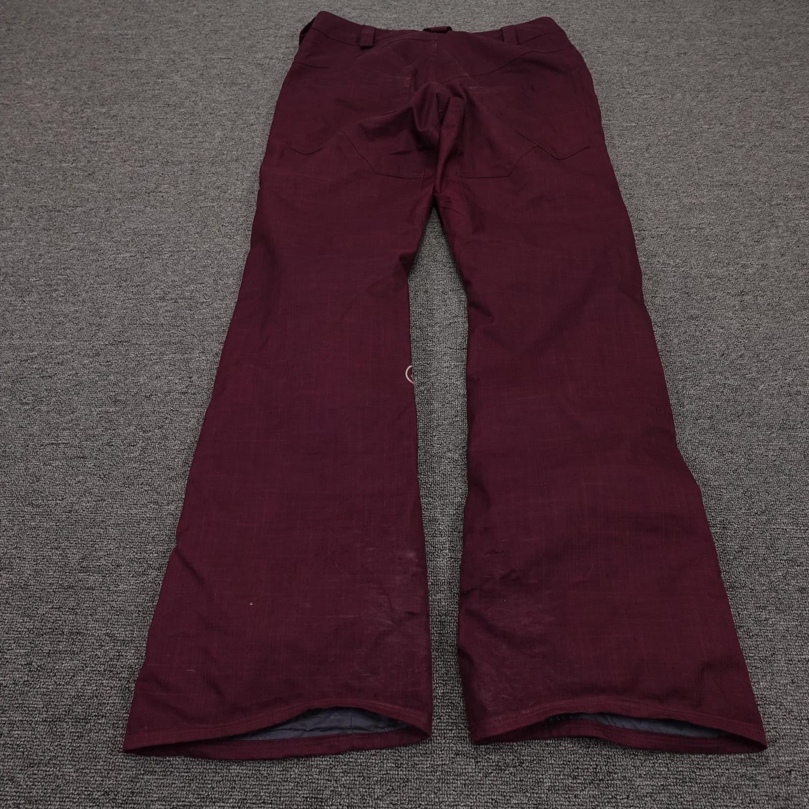Volcom Snow Pants Mens Small 32x32 Red Modern Straight Waterproof Ski Snowboard - Thumbnail 7