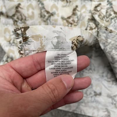 Pendleton Shirt Mens Large Beige Cowboy Rodeo Western Short Sleeve Pearl Snap - Thumbnail 6