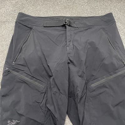 Arc'teryx Palisade Pants Mens 34x32 Hiking Outdoor Zip Pockets Belted Nylon - Thumbnail 5