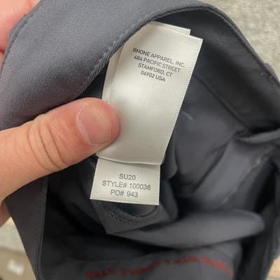 Rhone Pants Mens 32 Navy Blue Performance Stretch Lightweight Travel Workwear - Thumbnail 6