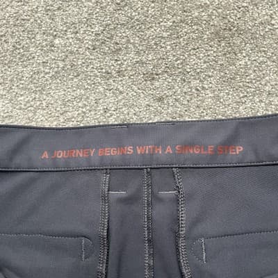 Rhone Pants Mens 32 Navy Blue Performance Stretch Lightweight Travel Workwear - Thumbnail 3