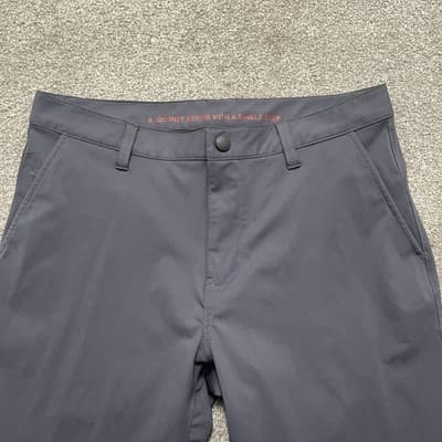 Rhone Pants Mens 32 Navy Blue Performance Stretch Lightweight Travel Workwear - Thumbnail 2