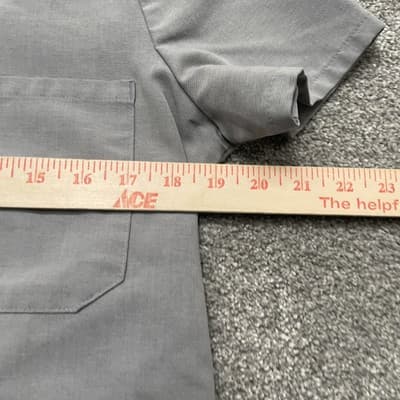Figs Scrub Top Womens Small Technical Collection V Neck Pocket Medical Uniform - Thumbnail 5
