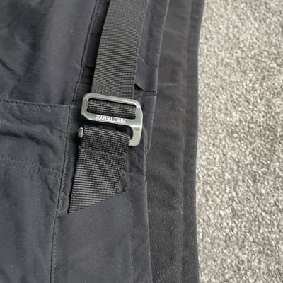Arc'teryx Palisade Pants Mens 34x32 Hiking Outdoor Zip Pockets Belted Nylon - Thumbnail 6