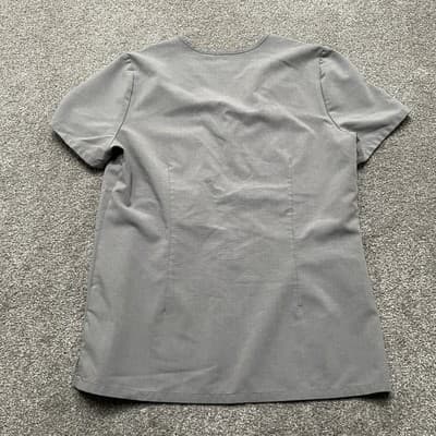 Figs Scrub Top Womens Small Technical Collection V Neck Pocket Medical Uniform - Thumbnail 7