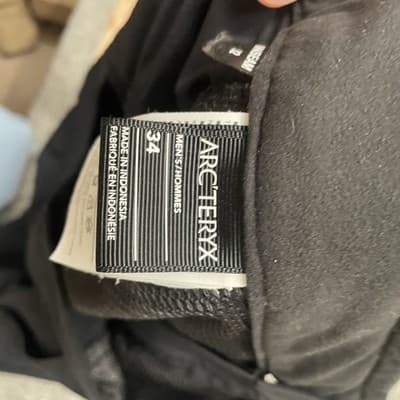 Arc'teryx Palisade Pants Mens 34x32 Hiking Outdoor Zip Pockets Belted Nylon - Thumbnail 9