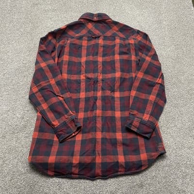Fjallraven Skog Shirt Mens Large Plaid Slim Fit Flannel Outdoor Workwear - Thumbnail 7