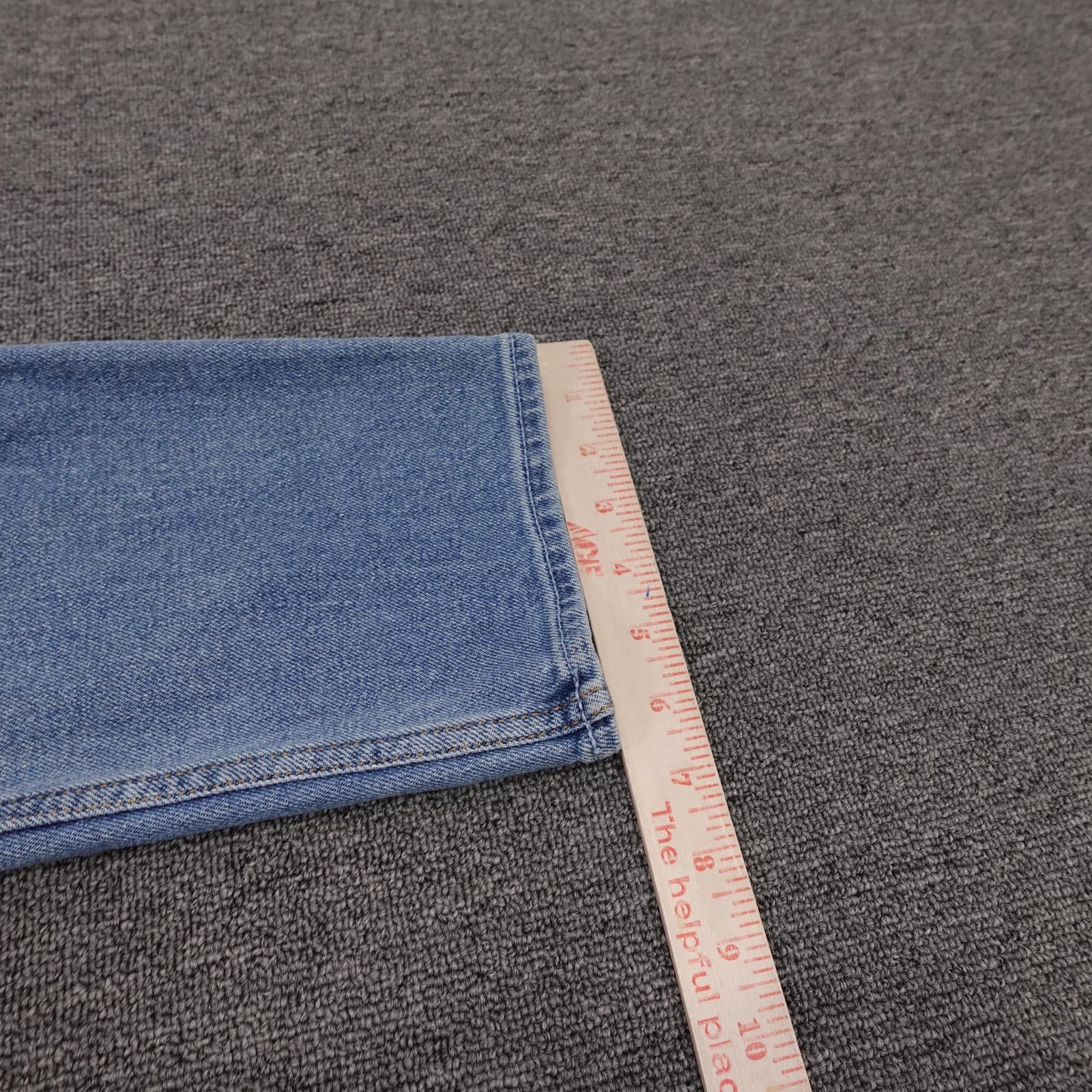 Hollister Ultra High-Rise Mom Jeans Juniors 11R Blue Medium Wash 30x27 - Thumbnail 11