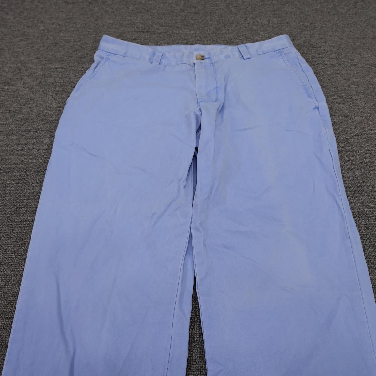Vineyard Vines Pants Mens 31x31 Blue Slim Fit Breaker Chino Casual Cotton - Thumbnail 3