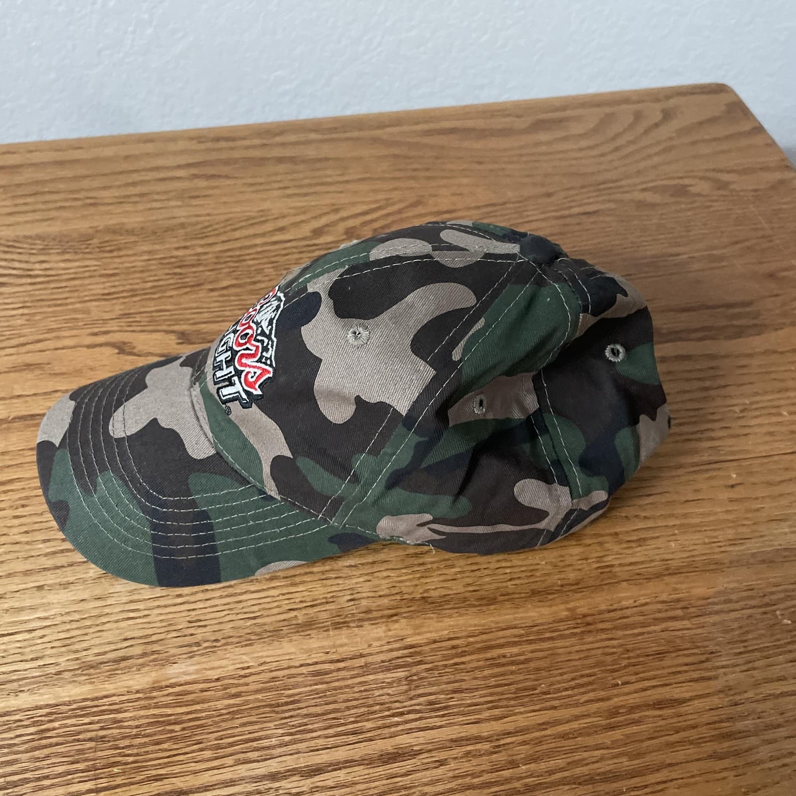 Coors Light Camo Hat Adjustable Cap Mens ACME Apparel Camouflage Baseball - Thumbnail 2