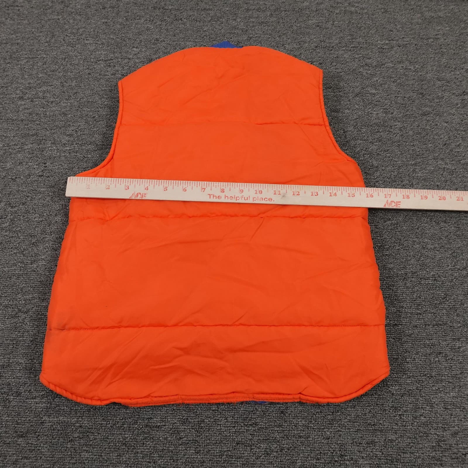 Vintage Denver Broncos Vest Boys Medium Orange Crush Stahl Urban 70s 80s - Thumbnail 7