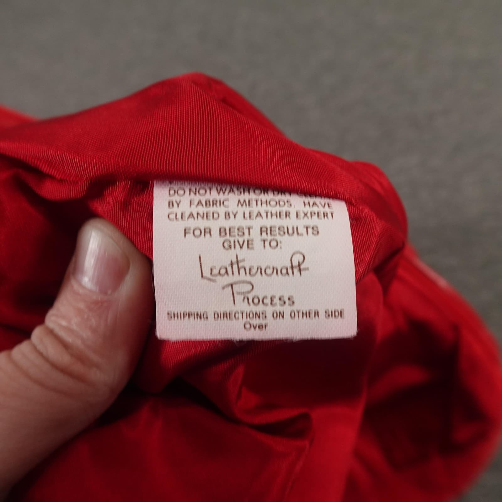 Vintage Vakko Skirt 8 Red Soft Luxury Leather Midi Runway Statement USA 80s - Thumbnail 4