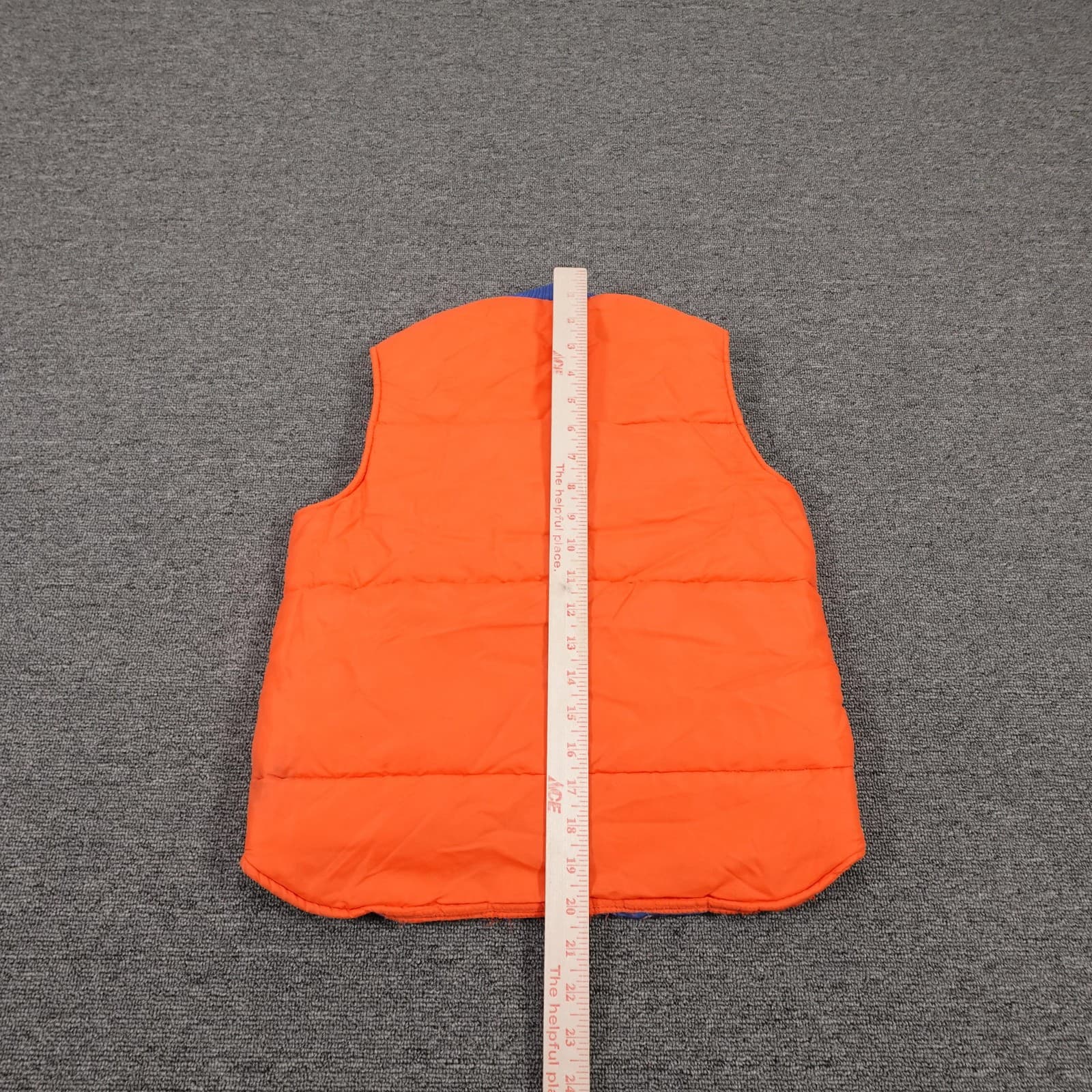 Vintage Denver Broncos Vest Boys Medium Orange Crush Stahl Urban 70s 80s - Thumbnail 8