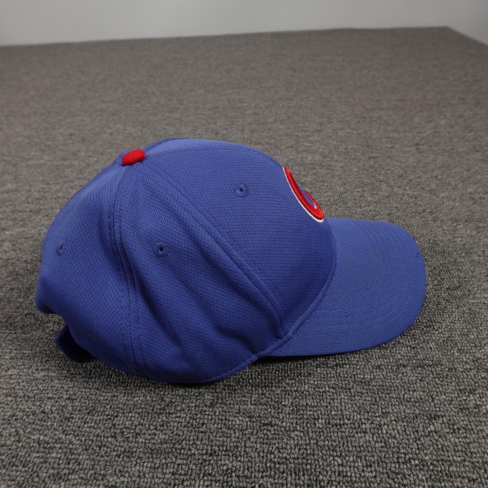 Chicago Cubs Hat Cap Strap Back Mens One Size Blue MLB Baseball OC Sports - Thumbnail 7
