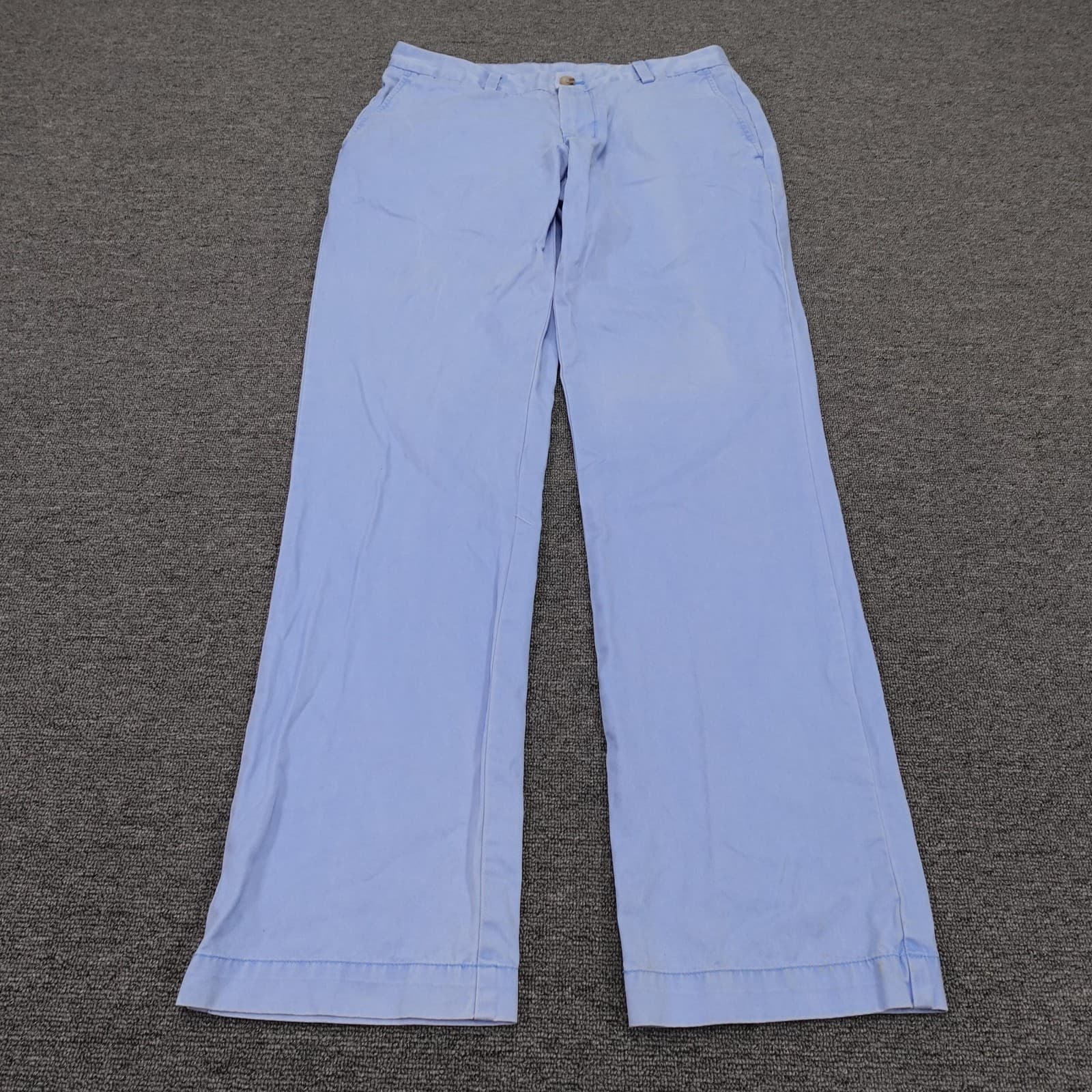 Vineyard Vines Pants Mens 31x31 Blue Slim Fit Breaker Chino Casual Cotton