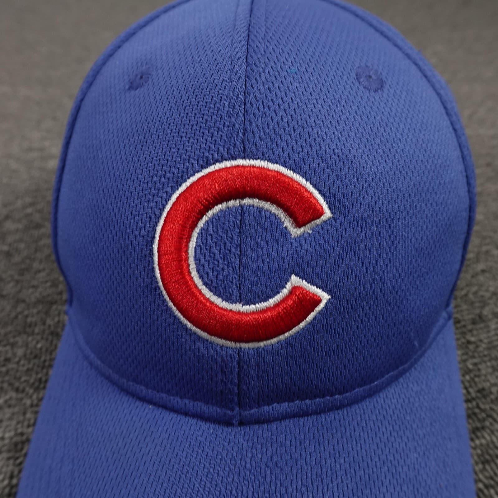 Chicago Cubs Hat Cap Strap Back Mens One Size Blue MLB Baseball OC Sports - Thumbnail 2