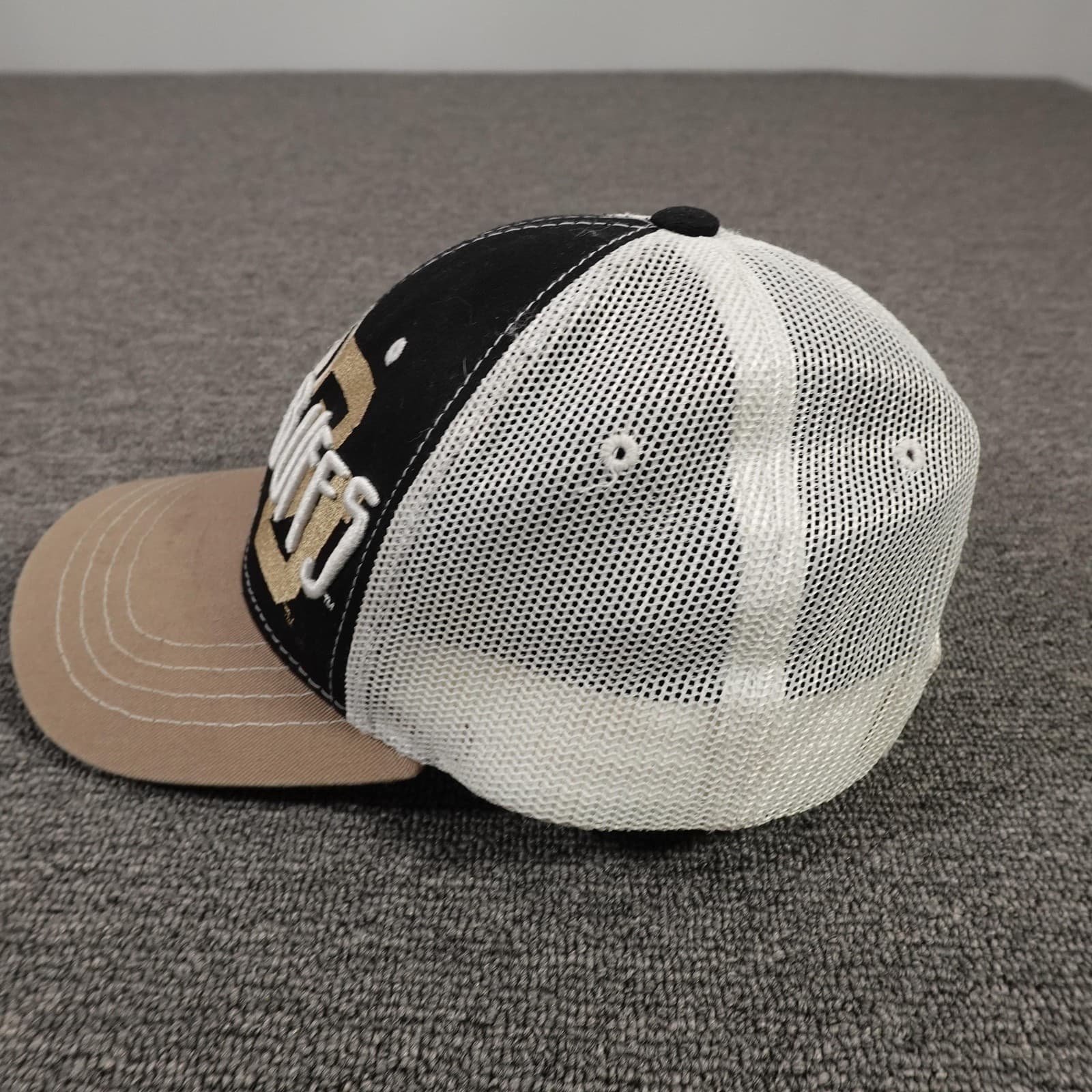 Colorado Buffaloes Hat Cap Snap Back Mens One Size Black NCAA Football Trucker - Thumbnail 4