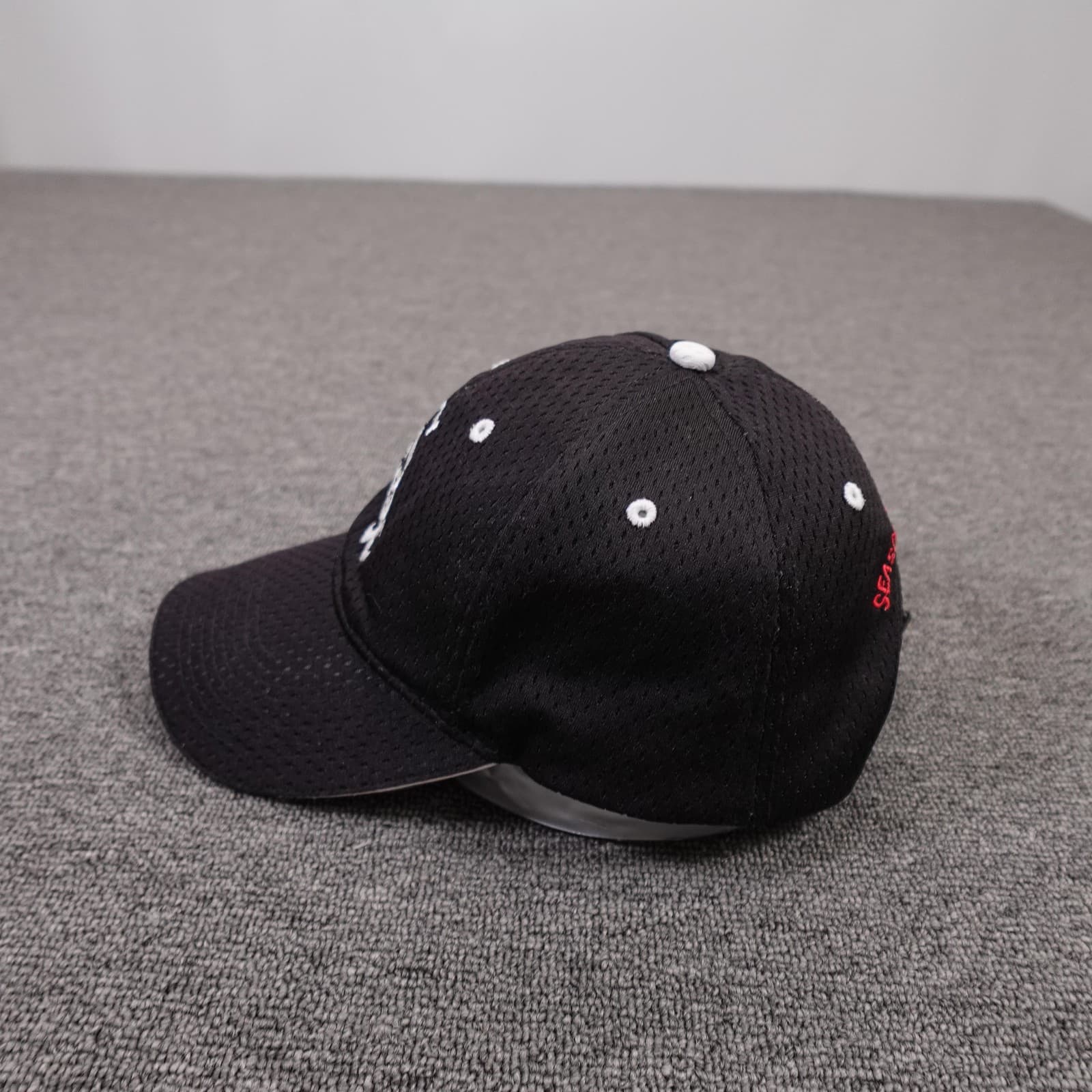 Chicago White Sox Hat Cap Strap Back Mens One Size Black MLB Baseball OTTO - Thumbnail 3