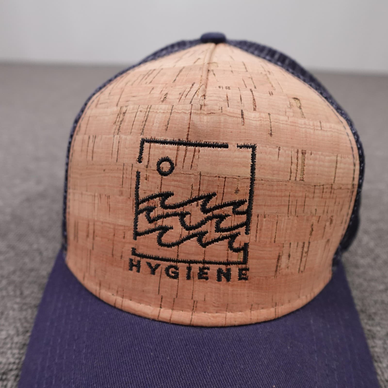 Hygiene Colorado Hat Cap Snap Back Mens One Size Blue Cork Trucker - Thumbnail 2