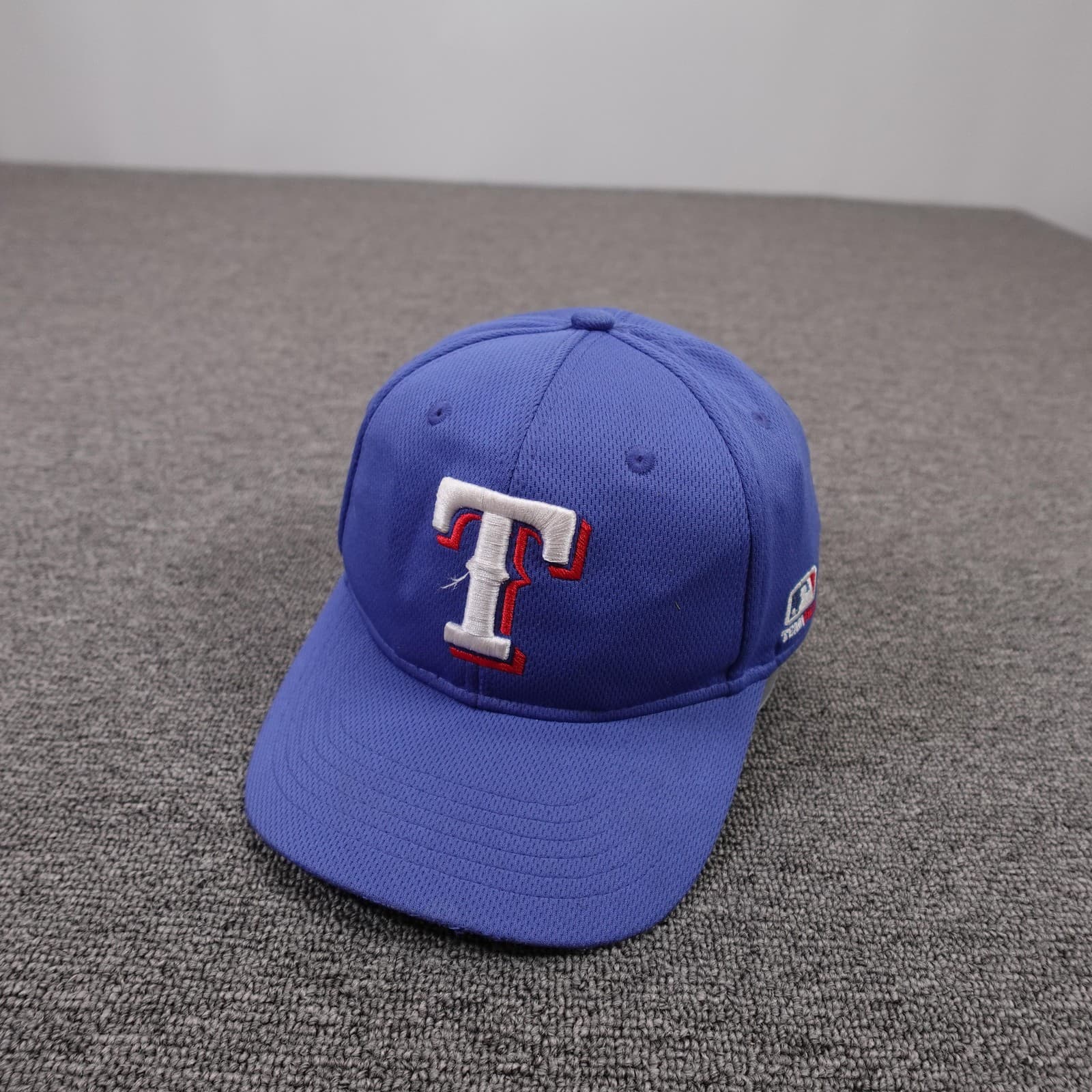 Texas Rangers Hat Cap Strap Back Boys One Size Blue MLB Baseball OC Sports