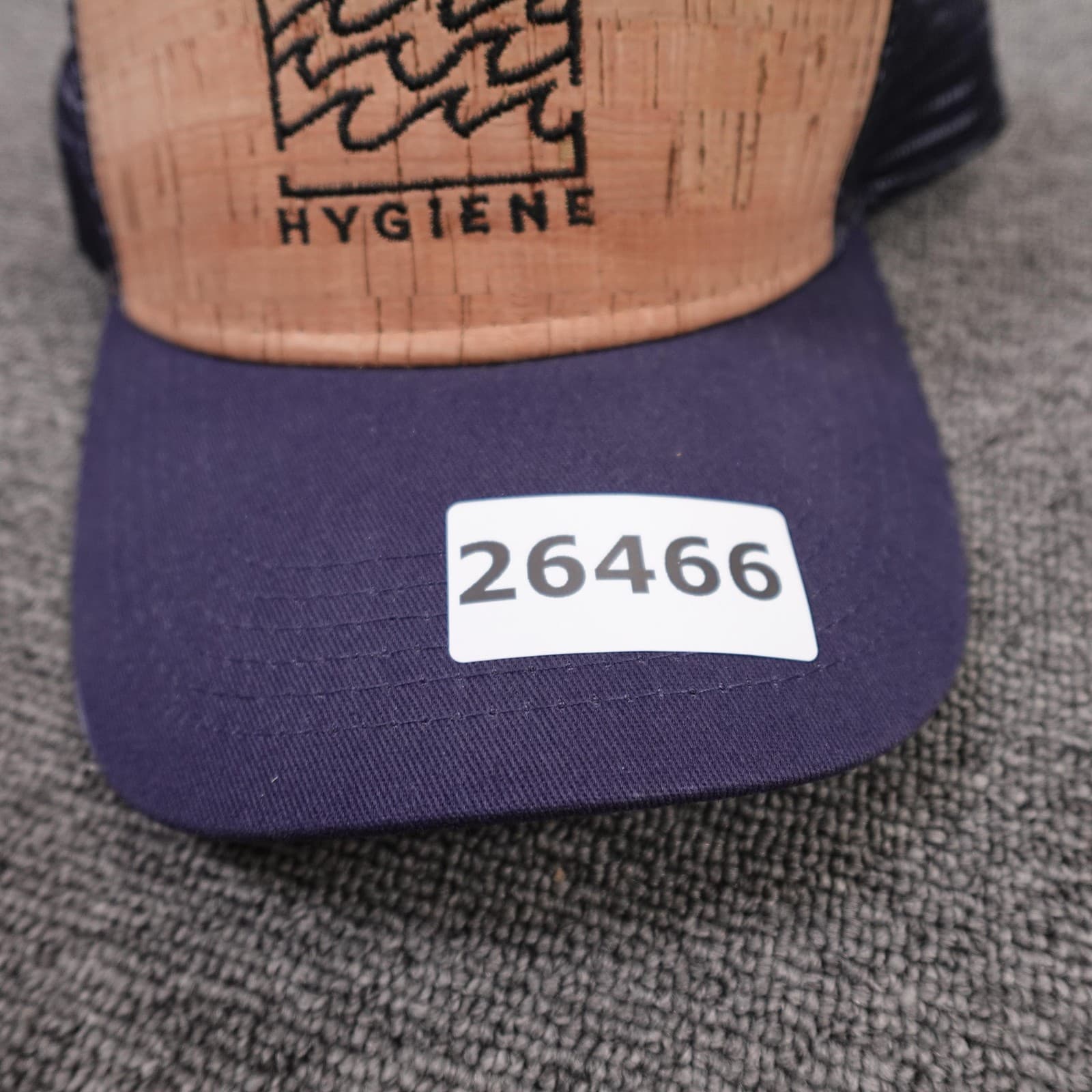 Hygiene Colorado Hat Cap Snap Back Mens One Size Blue Cork Trucker - Thumbnail 8