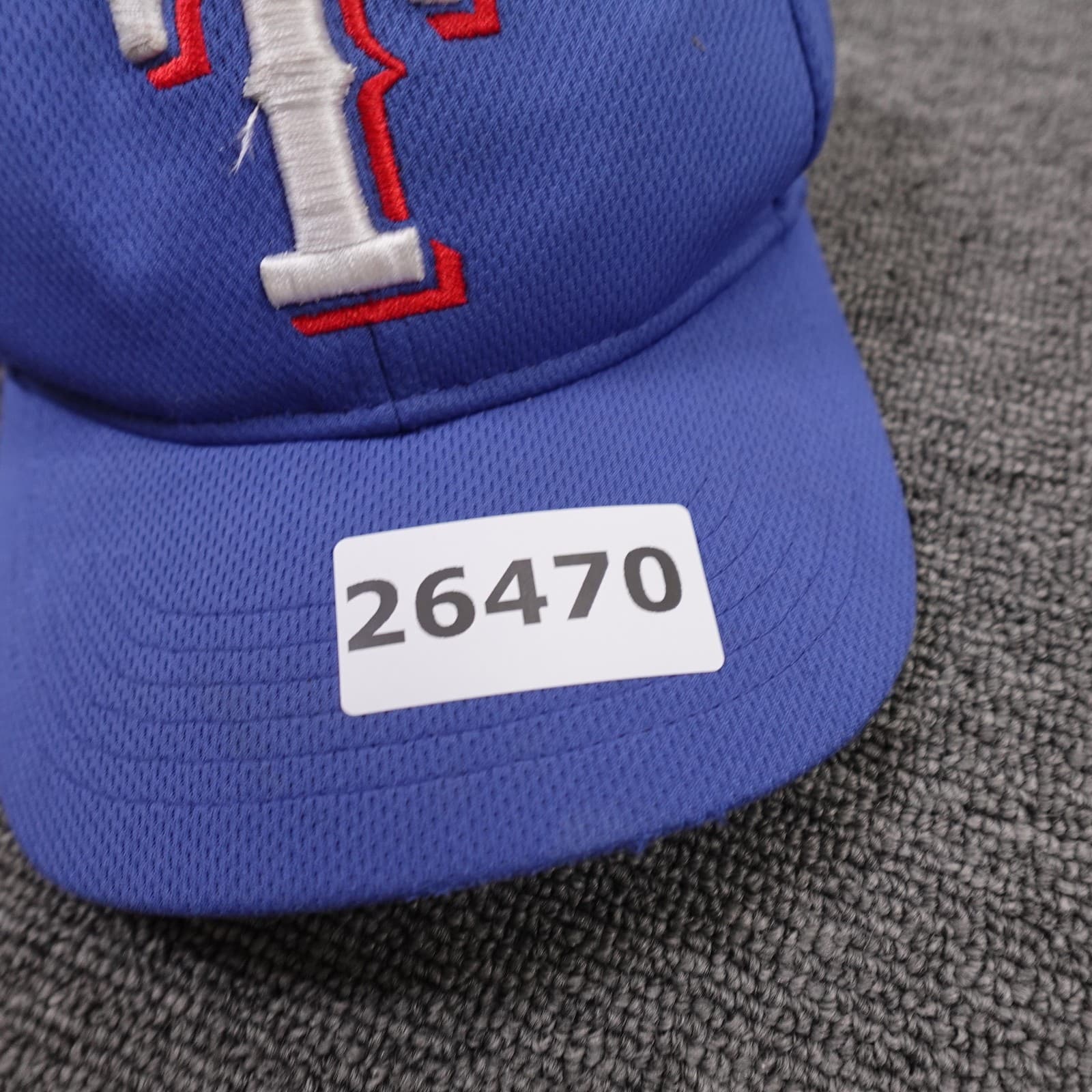 Texas Rangers Hat Cap Strap Back Boys One Size Blue MLB Baseball OC Sports - Thumbnail 8